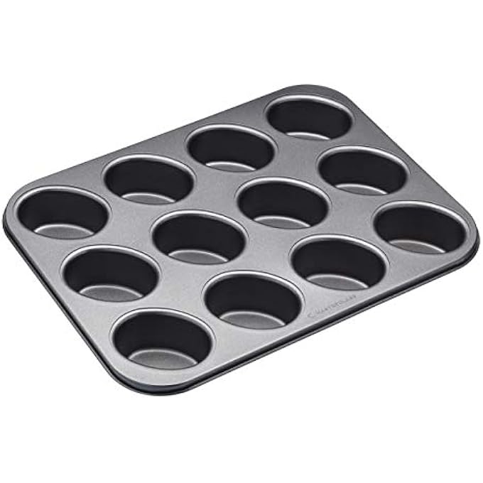 MASTERCLASS NonStick Twelve Hole Friand Pan 35X27Cm Sleeved - Image 1