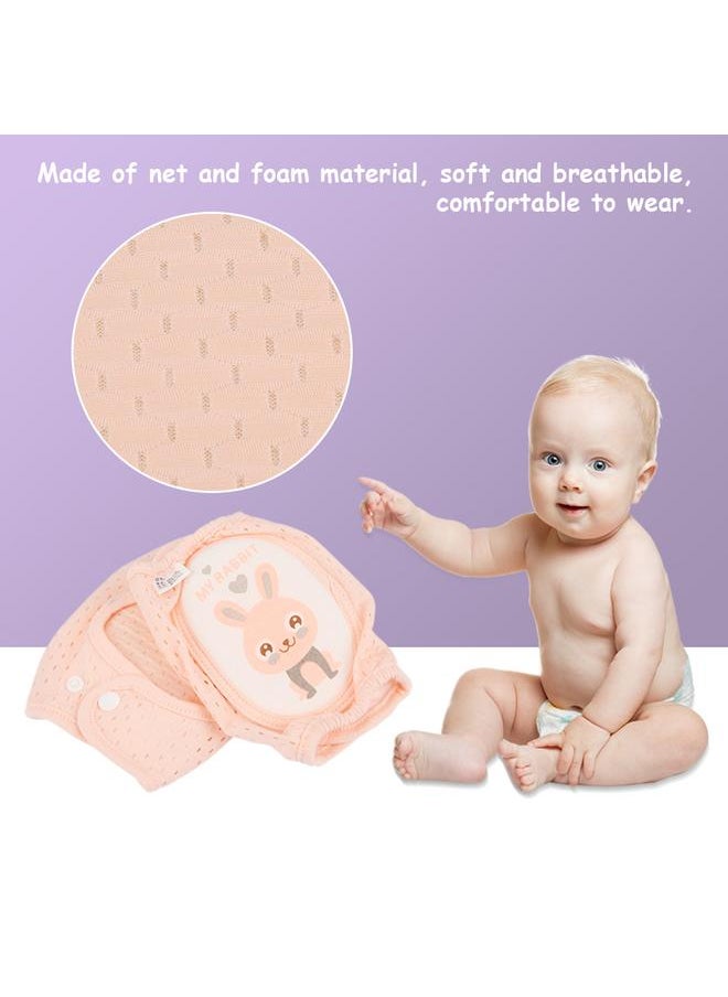 Baby Toddler Adjustable Elastic Knee Elbow Pads Crawling Safety Protector Cushion (1#)