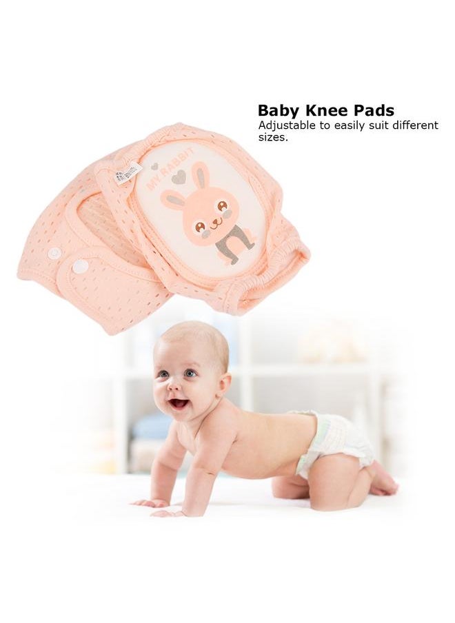 Baby Toddler Adjustable Elastic Knee Elbow Pads Crawling Safety Protector Cushion (1#)