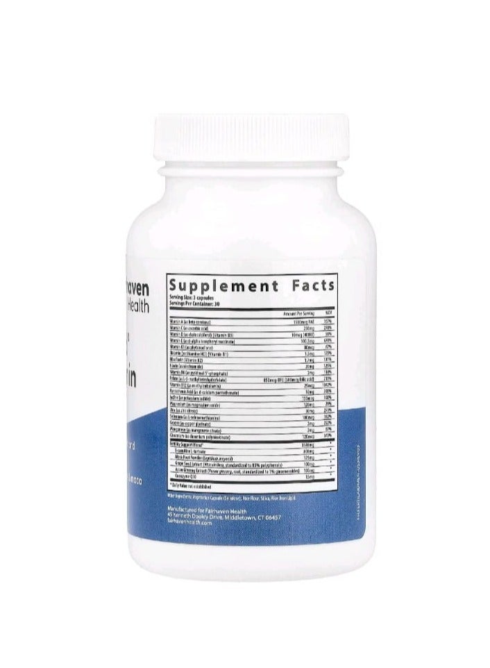 fairhaven health FertilAid for Men 90 Capsules  - Image 2