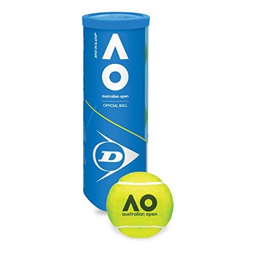 DUNLOP Australian Open AO Extra Duty AllCourt Tennis Balls 3 Ball Can 8 Cans - Image 3