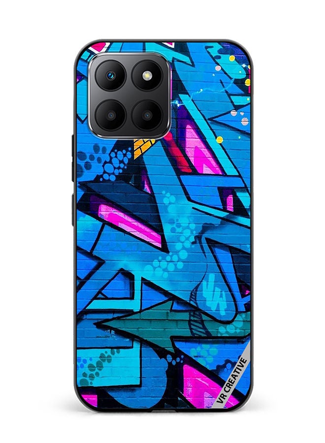 VR CREATIVE Protective Case Cover For Honor 70 Lite Graffiti Artwork Design Multicolour - Image 1