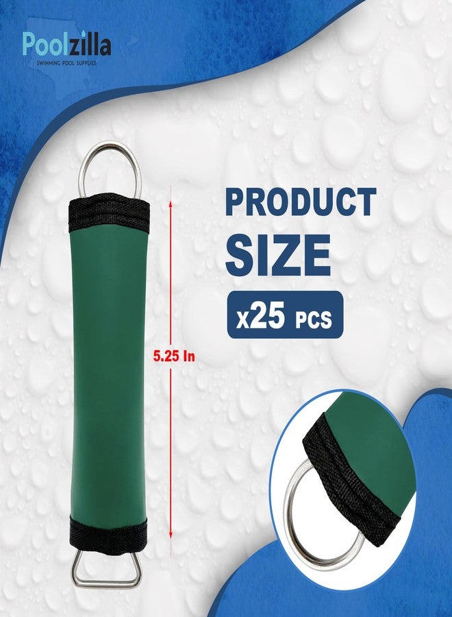 Poolzilla 1 Pack Premium Spring Wrap, Pool Cover Spring Sleeve with Hook & Loop for Easy Installation, Made of Durable Gray Vinyl Coated Polyster, Spring Not Included - Image 2