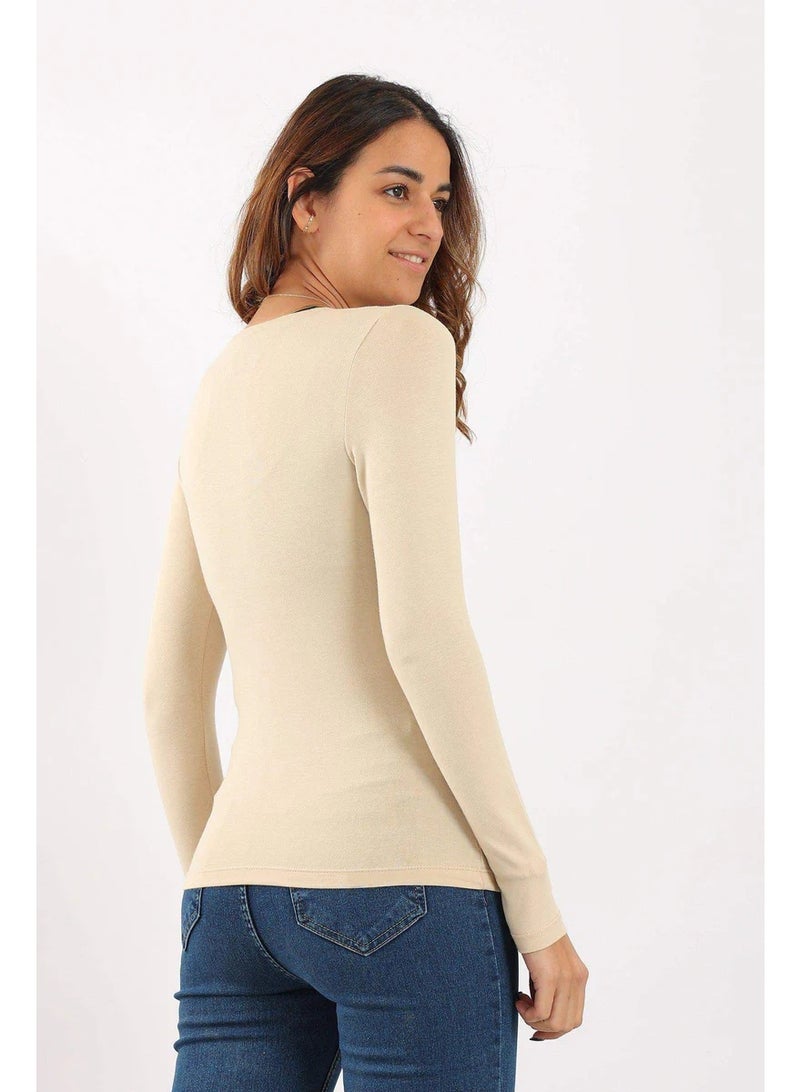 Carina Round Neck Long Sleeves (Cookies) - Image 2