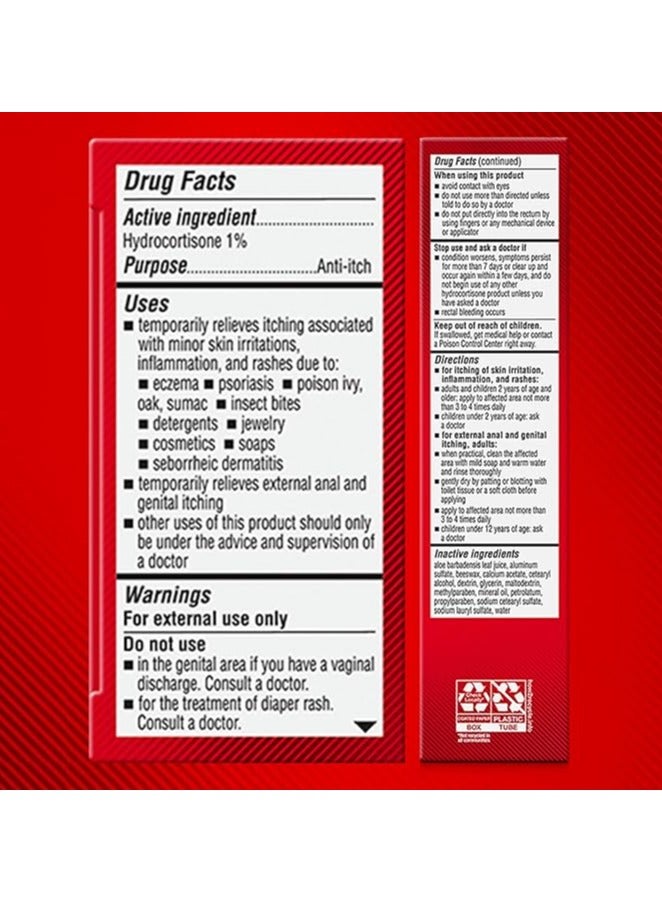 Cortizone 10 Hydrocortisone Anti Itch Creme with Aloe Maximum Strength 2 oz - Image 2