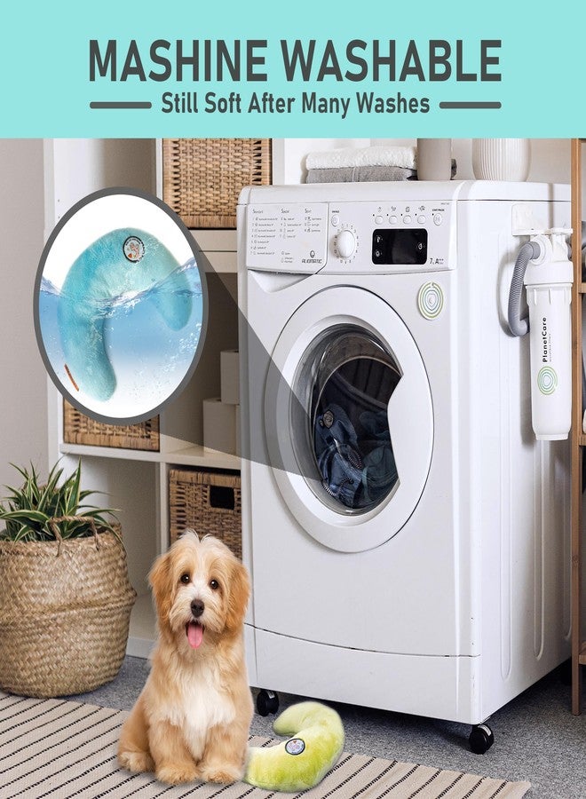 LOVMIOAW Cat Pillow, Dog Pillow, Claming Pillows for Small Dogs and Cats, Joint Relief Sleeping Improve Pet Neck Pillow， Deep Sleep Fluffy & Cozy Pet Calming Toy，Machine Washable(2 Pack(Blue&Yellow)) - Image 5