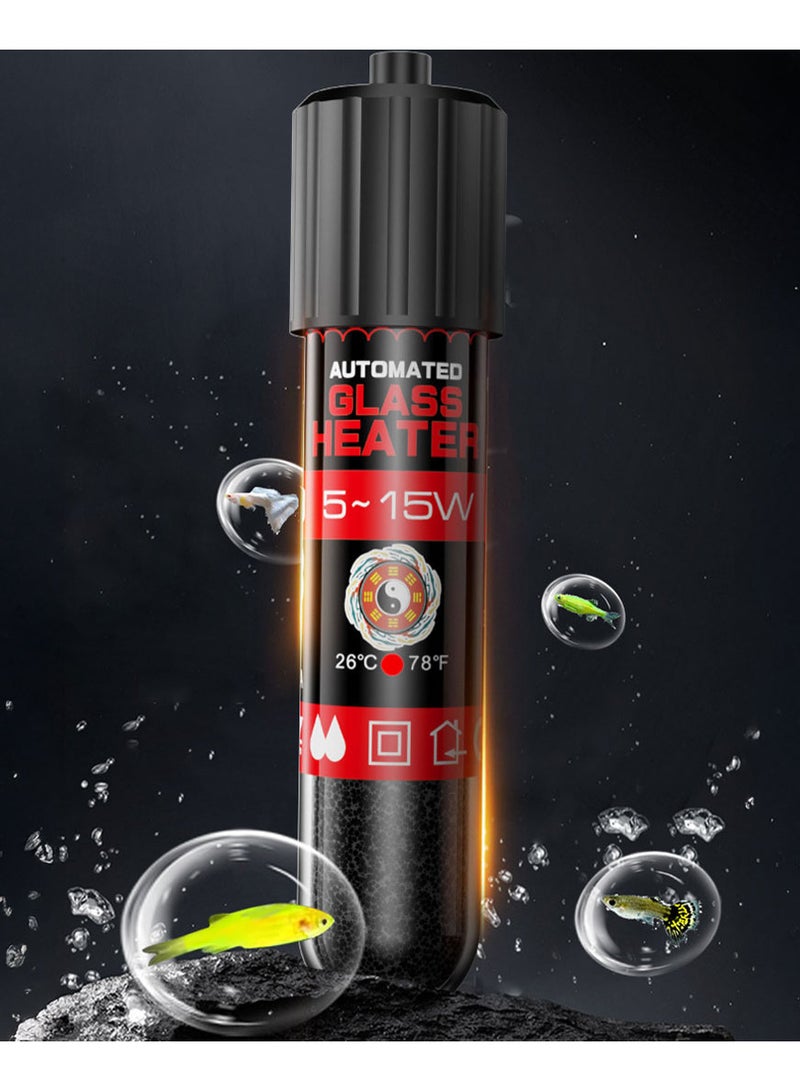 سخان ماء لاحواض اسماك الزينة الصغيرة و المتوسطة 15 وات يو اس بي - Image 1