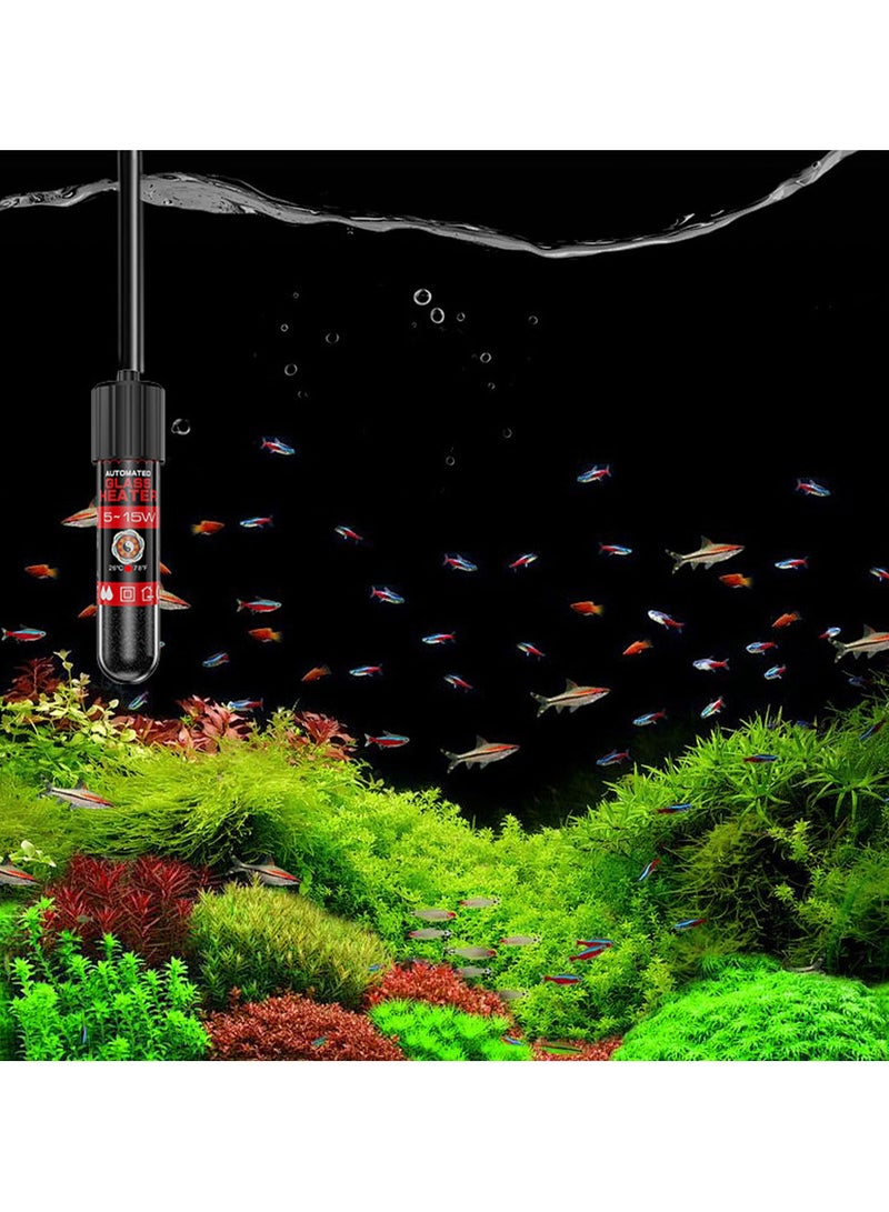 سخان ماء لاحواض اسماك الزينة الصغيرة و المتوسطة 15 وات يو اس بي - Image 2