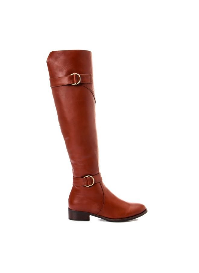 Mr.joe Boot Real Leather Camel  - Image 2