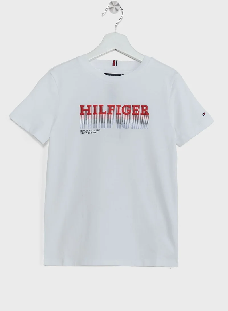 TOMMY HILFIGER Youth Logo T-Shirt