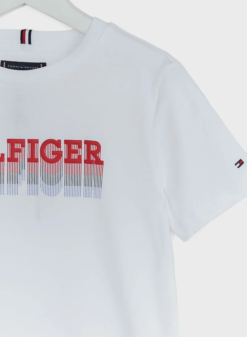 TOMMY HILFIGER Youth Logo T-Shirt