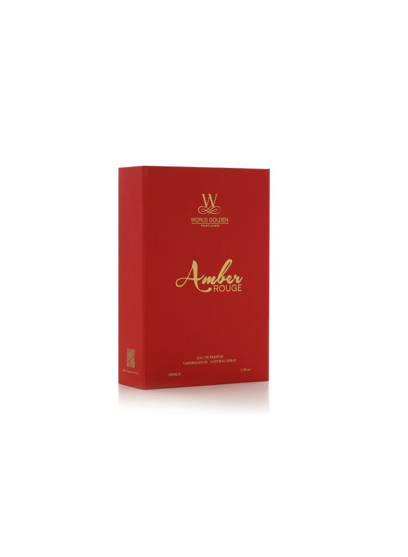 WORLD GOLDEN PERFUMES Luxurious Amber Rouge Eau De Parfum - 100ml by World Golden Perfumes  - Image 2
