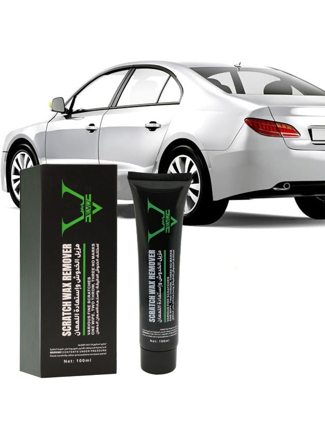 إيفو مزيل شمع الخدوش: إصلاح عيوب طلاء السيارة، واستعادة اللمعان، ومعالجة الخدوش الدقيقة - صافي 100 مل - Image 3