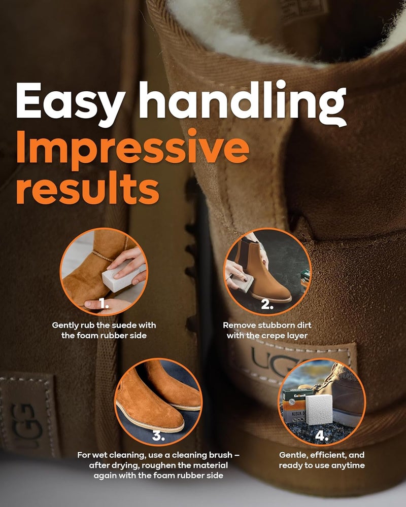 Collonil Nubuk Box Classic – Universal Dry Cleaner for Suede & Nubuck - Image 5