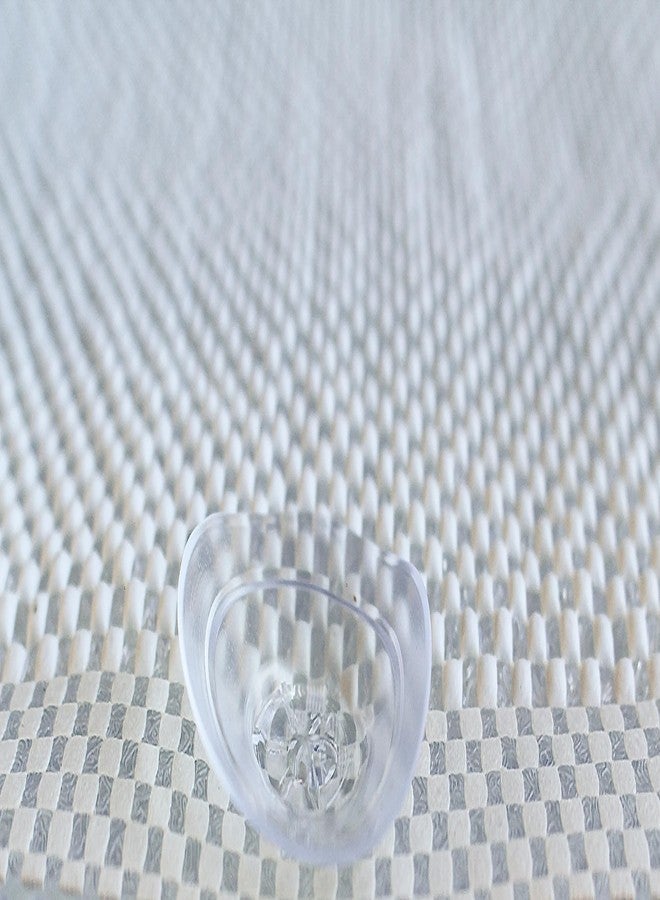 سبلاش هوم سجادة حوض استحمام سبلاش هوم لوفا مضادة للانزلاق، سجادة استحمام مع 12 كوب شفط، سجادة حمام للحوض، 30 طول × 17 عرض بوصة، مصنوعة من مادة البولي فينيل كلوريد - شفافة - Image 2
