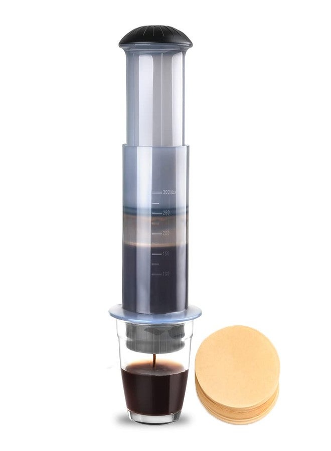 RECAFIMIL Coffee Press Maker -New Desgin Bigger Capacity Quickly Makes Delicious Coffee Without Bitterness - 1 to 3 Cups Per Pressing (Coffee Maker) - Image 1