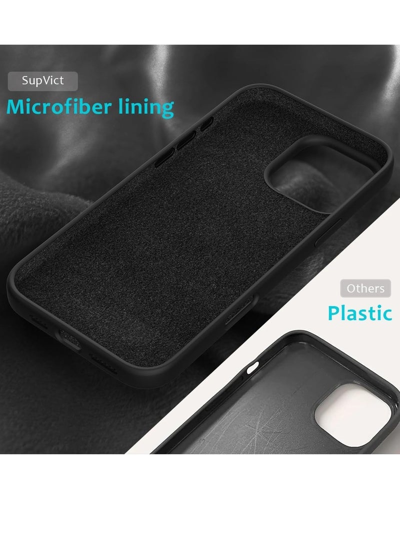 ELTRAZONE iPhone 16 Pro Slim Fit Matte Black TPU Case – Soft, Flexible Silicone Back Cover - Image 5