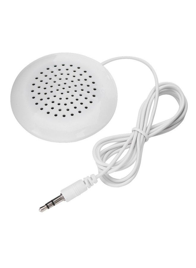 Cuifati Mini Stereo Speaker,New DIY Pillow Speaker 3.5mm Mini Stereo Speaker,True HD and Unique Soft Sound Portable Speaker,Portable Plug in Speaker with 3.5mm Aux Audio Input,for MP3 Phone Portable CD - Image 1