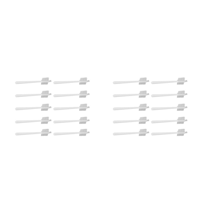 20 PCS Triple Side Soymilk Machine Cleaning Handle Juicer (White) - Image 1