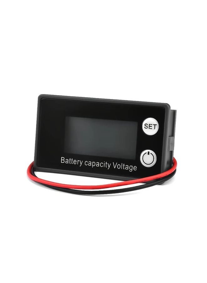 1 قطعة مقياس بطارية رقمي بشاشة LCD عالي الدقة 12 فولت 24 فولت 36 فولت لبطاريات الرصاص الحمض وليثيوم فوسفات - Image 4