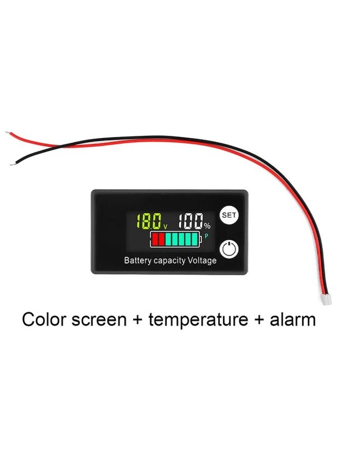 1 قطعة مقياس بطارية رقمي بشاشة LCD عالي الدقة 12 فولت 24 فولت 36 فولت لبطاريات الرصاص الحمض وليثيوم فوسفات - Image 5