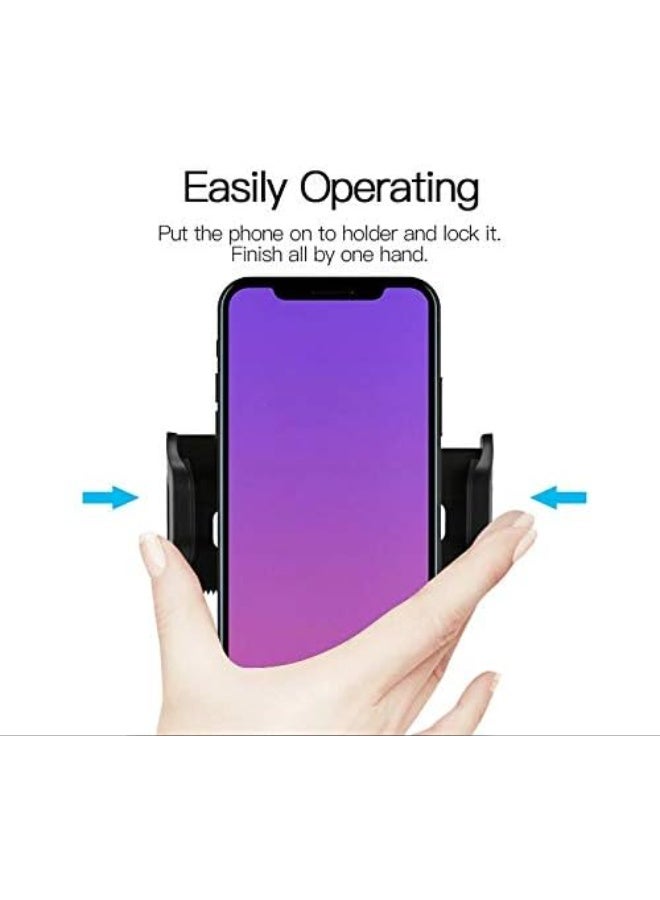 Yesido Universal Car Phone Holder – Adjustable Clip Mount for Dashboard & Windshield, Strong Suction Cup, 360° Rotation, GPS & Mobile Support Stand - Image 3