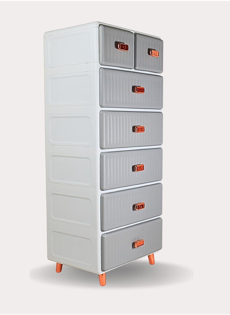 MAAS - 5-Layer Storage Drawer Cabinet  40X55X130cm - Image 1