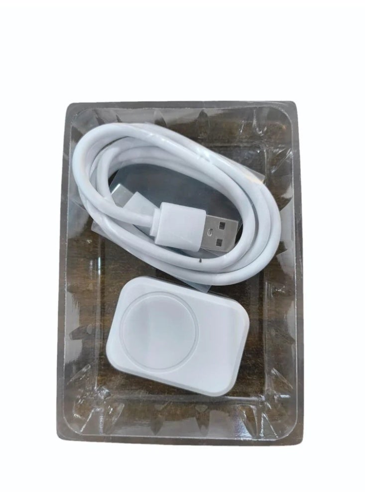 Smartwatch Charger HS114 Magnetic Charging Cable - White - Image 4
