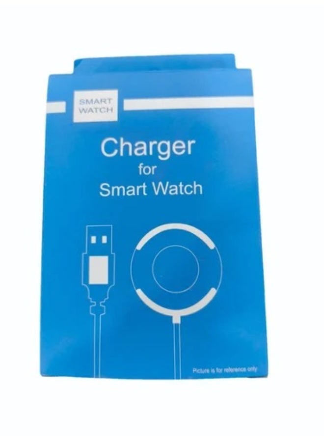 Smartwatch Charger HS114 Magnetic Charging Cable - White - Image 3