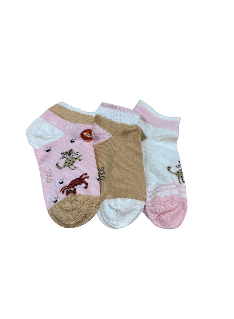 Solo Kids Girl Sneaker Designed Pack 3  - Image 2