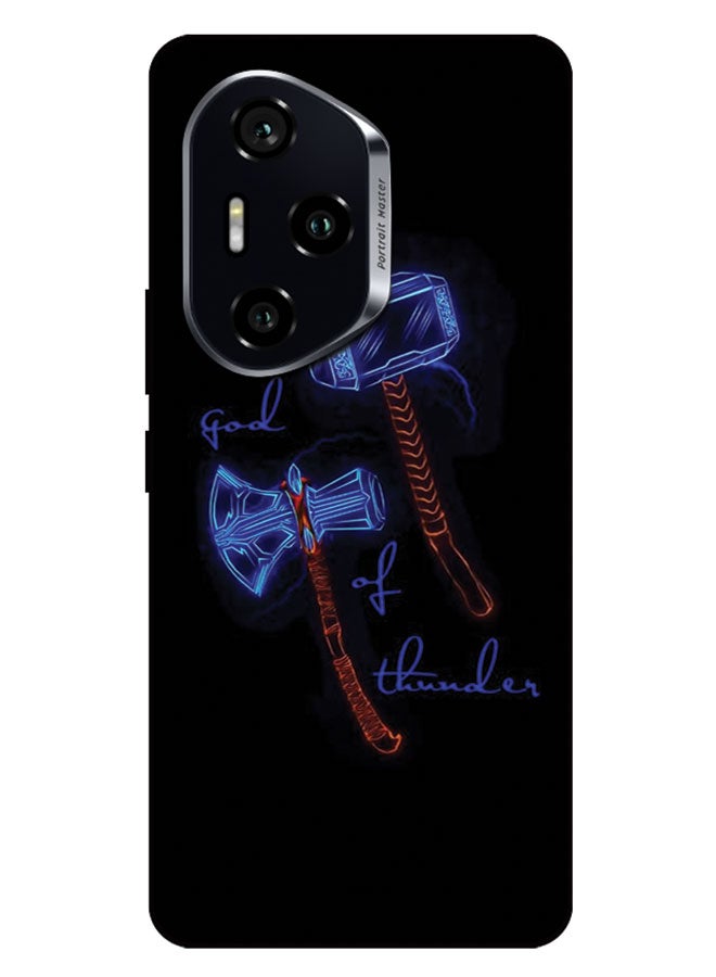 EYE CATCH Printed Protective Case Cover For Honor 300 Pro -  Gold Pattern - Image 1