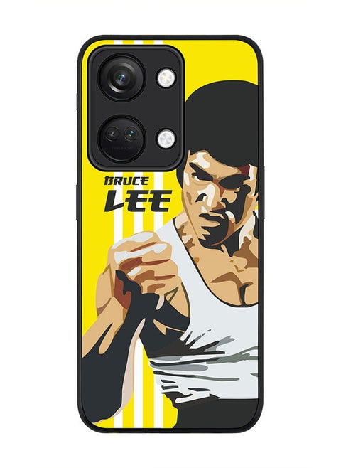 Rugged Black edge case for ONEPLUS NORD 3 5G / OnePlus Ace 2V, Slim fit Soft Case Flexible Rubber Edges Anti Drop TPU Gel Thin Cover -  Fist Of Fury