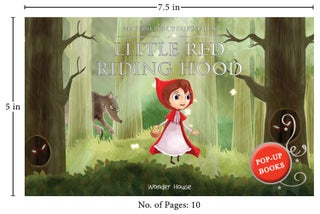Wonder House Books My First Pop Up Fairy Tales - Little Red Riding Hood : Pop up for children - view 3