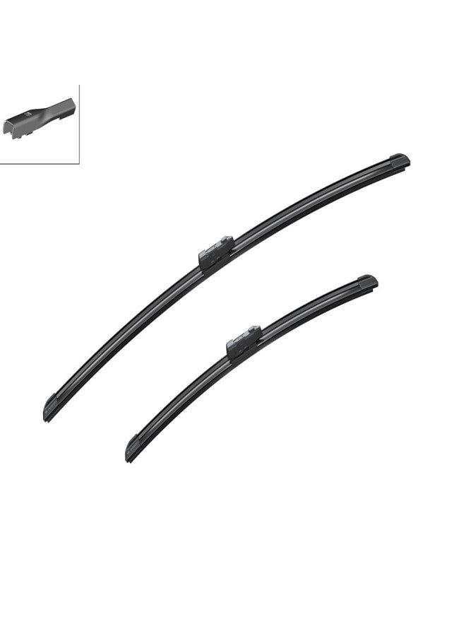 Bosch Front Windshield Wipers + Rear Wiper Blades Set Shen Yi (For Volkswagen Tayron) - Image 4