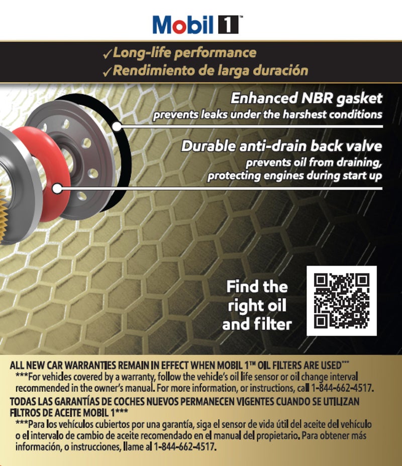 Mobil 1 M1-104A Extended Performance Oil Filter - Image 3