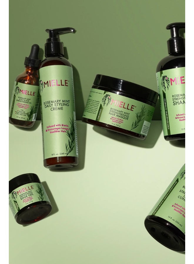 MIELLE Rosemary Mint Blend Strengthening Leave In Conditioner 355ml - Image 5