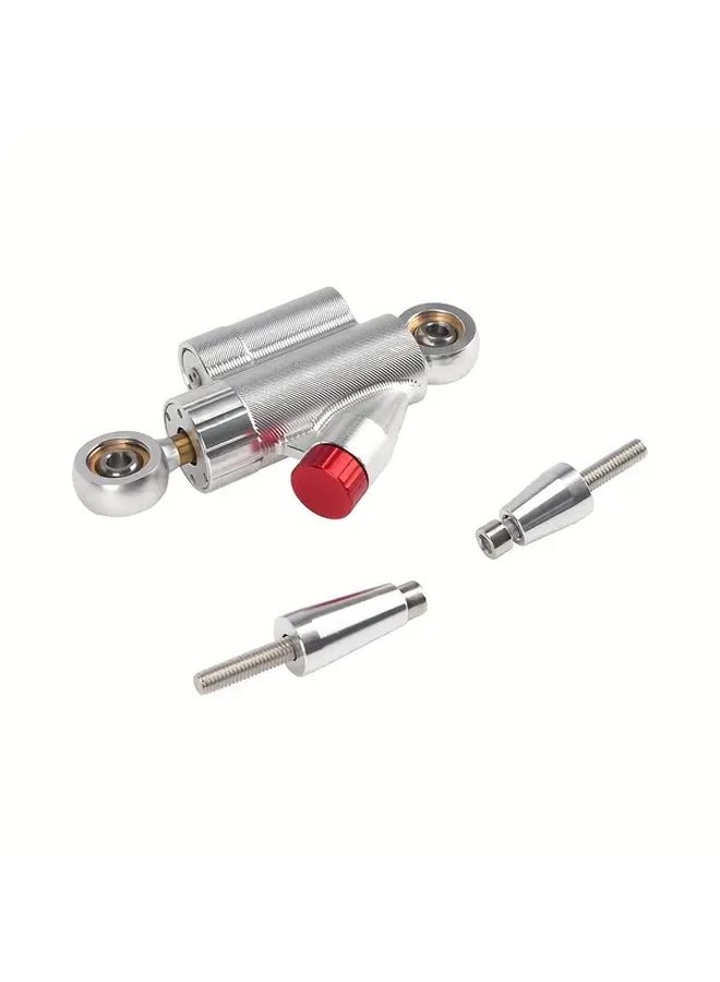 Black Mini Aluminum Adjustable Steering Damper Bracket Mount for Scooters - Image 4