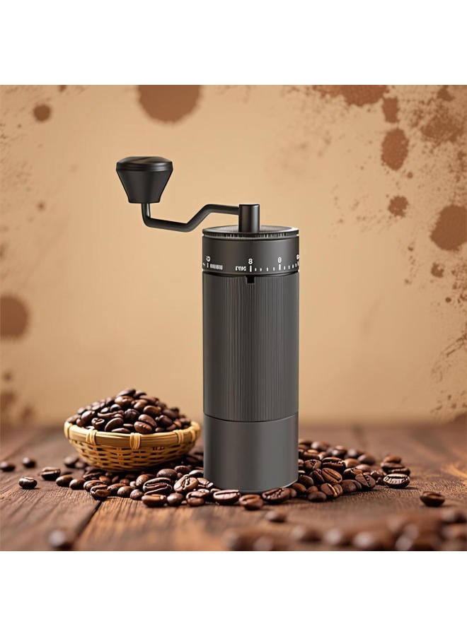 Cliton Hand-crank Coffee Grinder With External Scale, Coffee Bean Grinding Machine With 6-star Grinding Head, Manual Coffee Grinder, Automatic Powder Grinding Machine - Image 3