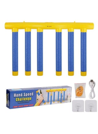 Catching Sticks Game Reaction Training Toy, Drop Stick Game, 2025 Upgrade Hand Eye Coordination Reaction Training Toy，New Drop Trivia Game, Adjustable Speed Catching Game - pzsku/ZB5F62A37E19008FD1009Z/45/_/1742205456/6e1b1c1e-80f9-43e2-ac91-a242515df547