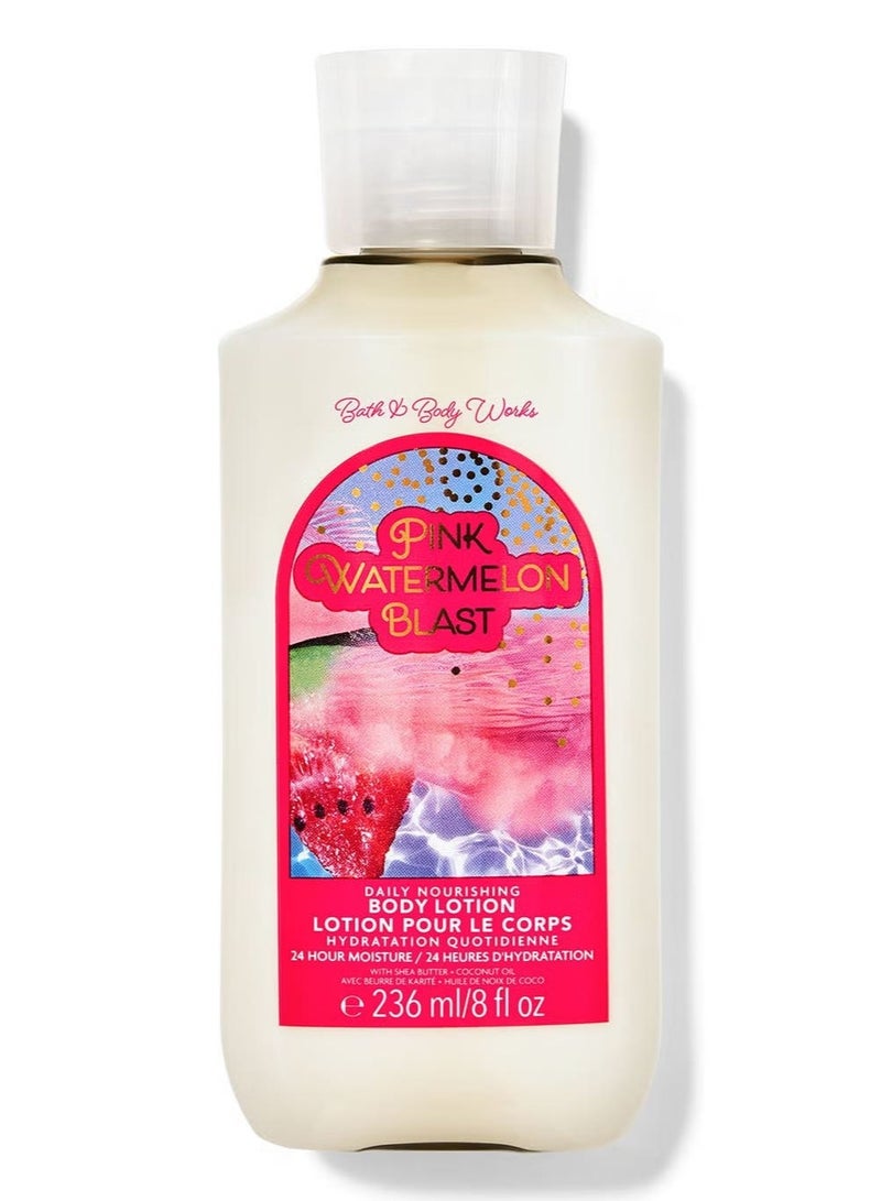 باث آند بودي وركس Pink Watermelon Blast Body Lotion 236ml