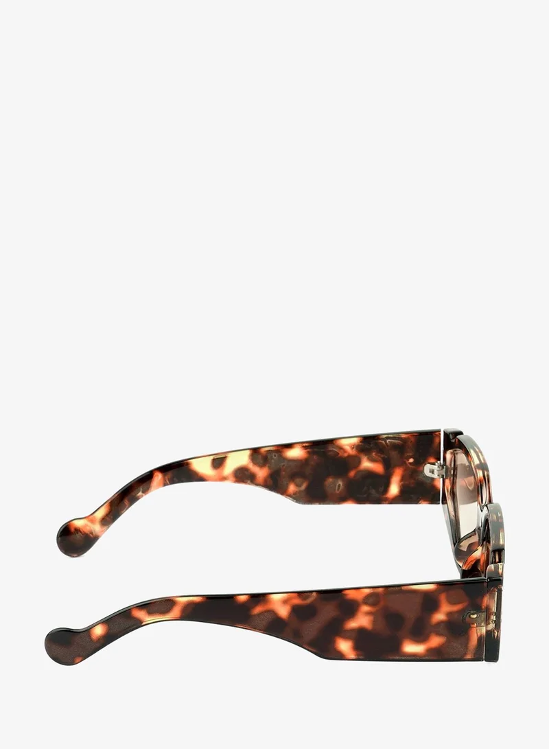 London Rag brown Sport Sunglasses  in Tan with  Printed Temples for Women | Best Price UAE