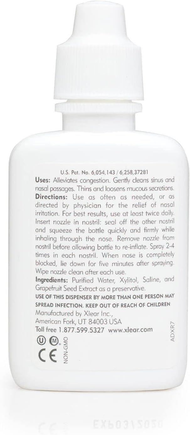 Xlear Xylitol & Saline Sinus Care Refill Solution - 50 Packets | Xylitol | Sugar Free - Sweet Friends