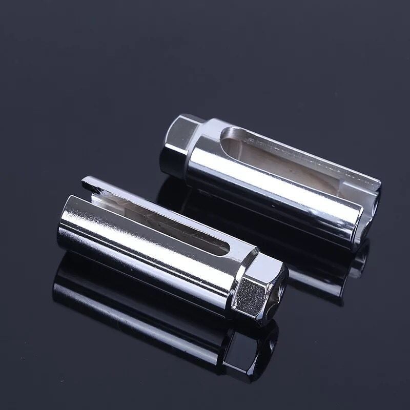 Automotive Oxygen Sensor Socket Removal Wrench Tool Oxygen Sensor Socket 22mm Special Tool Free Shipping(1/2 black large opening 22mm * 90mm) - Image 4