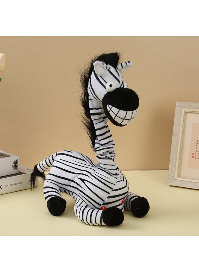 Same Electric Simulation Plush Animal Toys For Boys And Girls Holiday Gift Children's Multifunctional Toys-Color:Donkey-Specifications:No Movement  - Image 4