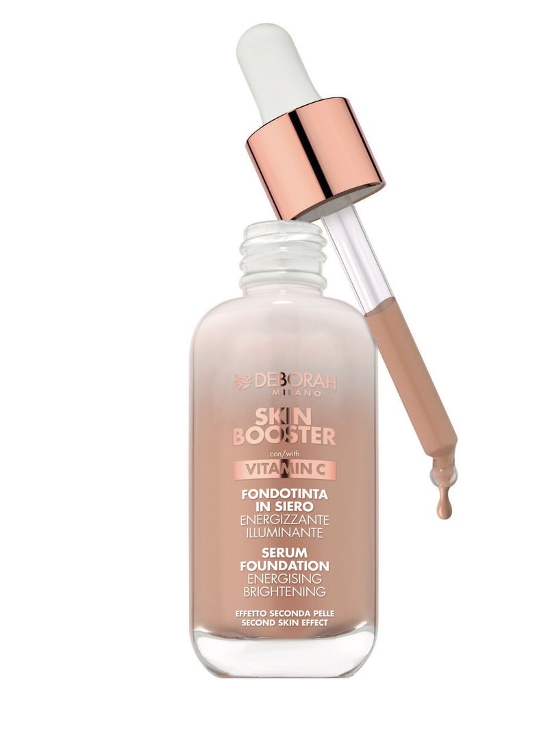 DEBORAH MILANO - Skin Booster - كريم أساس سيروم 4 - بيج متوسط - Image 1