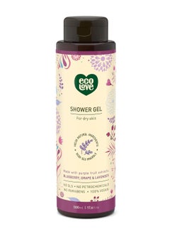 ecoLove - Natural Moisturizing Body Wash for Dry Skin - Organic Blueberry, Grape & Lavender - No SLS or Parabens - Vegan and Cruelty-Free Shower Gel, 17.6 oz - pzsku/ZB5F6B776C73F7A6AE746Z/45/_/1740518176/72f48b3a-7d0d-4c65-a854-39e1a3391e58