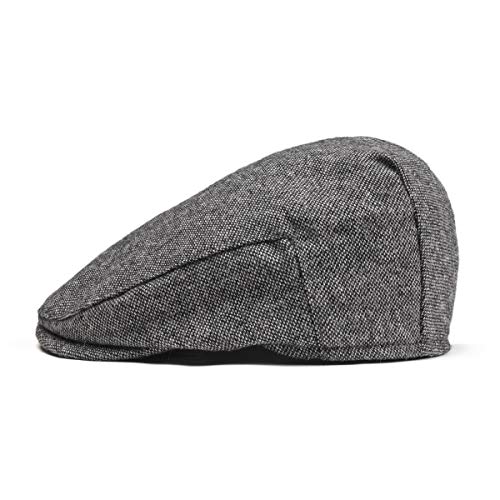 JANGOUL Kids Wool Tweed Newsboy Flat Cap Herringbone Boy Infant Toddler Child Youth Beret Hat (4-5T, Style4) - Image 3