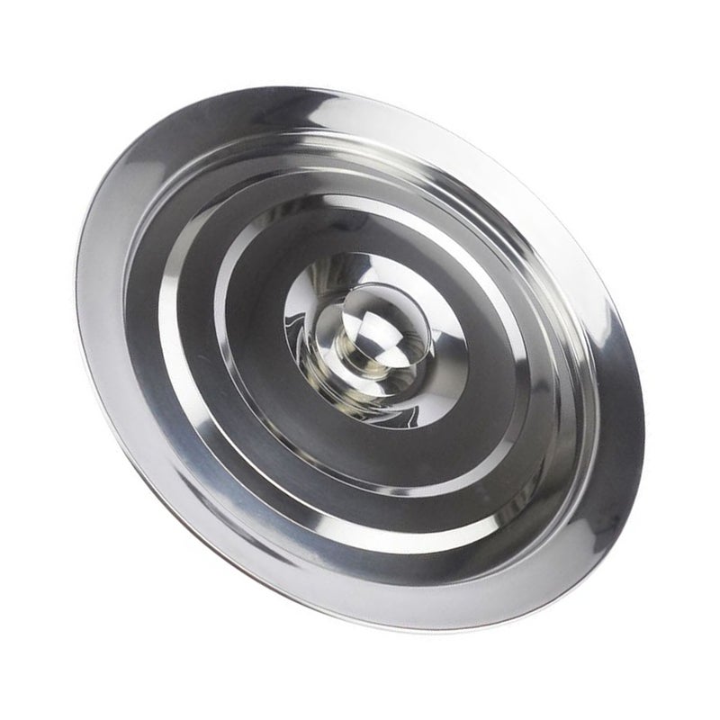 2pcs Stainless Steel Lid Kitchen Basin Cover Salad Basin Lid Lid Universal Basin Cover - Image 1