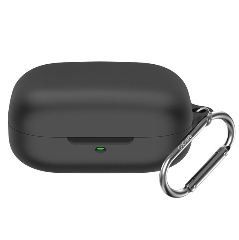Cocoonkart Silicone Case Cover for Moto Buds | Buds+ Plus (Black) - Image 1