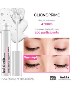 CLIONE PRIME Korean Lash Serum - Sérum Para Pestañas Eyelash Serum to Grow Lashes Eyebrow Serum Eyelash Growth Serum Suero Para Pestañas Crecimiento Suero De Pestañas  - Image 4